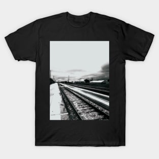 Railroadtracks to the unknown T-Shirt